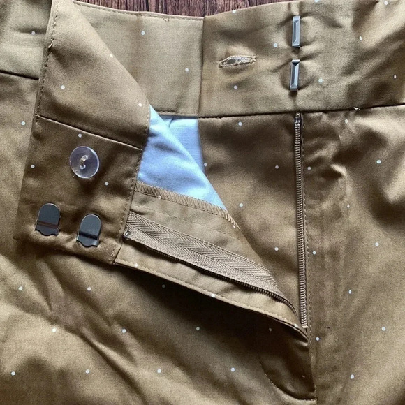 Macy’s x Danielle Bernstein Boyfriend Dress Shorts Polka Dot NWT - Picture 5 of 12